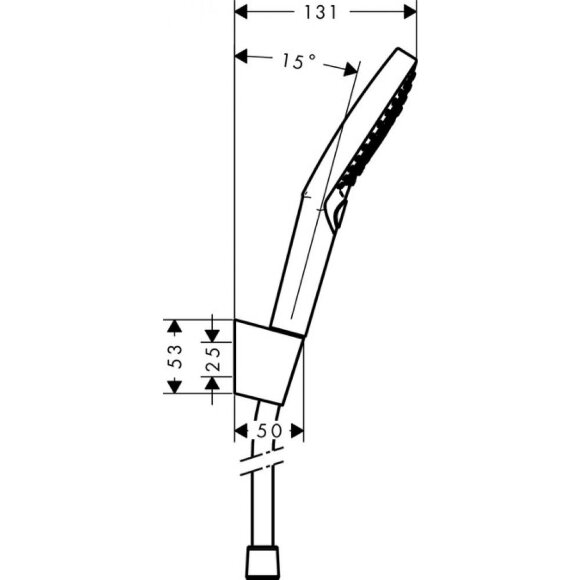 Душевой набор hansgrohe Raindance Select S 120 3jet P 27669000 Душевой набор hansgrohe Raindance Select S 120 3jet P 27669000