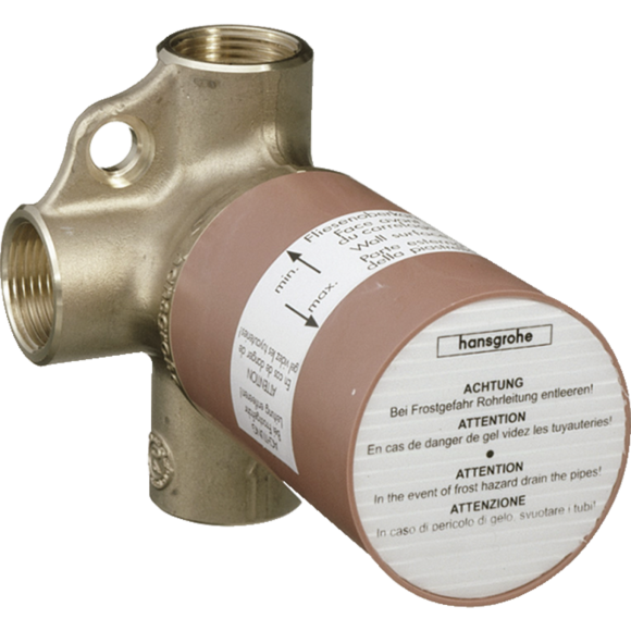 Скрытая часть запорного/переключающего вентиля hansgrohe Trio Universal 15981180 Скрытая часть запорного/переключающего вентиля hansgrohe Trio Universal 15981180