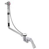 Скрытая часть излива hansgrohe Exafill S на ванну с набором для слива и перелива для нестандартных ванн 58116180 Скрытая часть излива hansgrohe Exafill S на ванну с набором для слива и перелива для нестандартных ванн 58116180