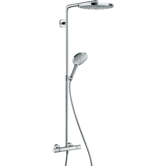 Душевая система hansgrohe Raindance Select S 240 2jet Showerpipe с термостатом 27129400 Душевая система hansgrohe Raindance Select S 240 2jet Showerpipe с термостатом 27129400
