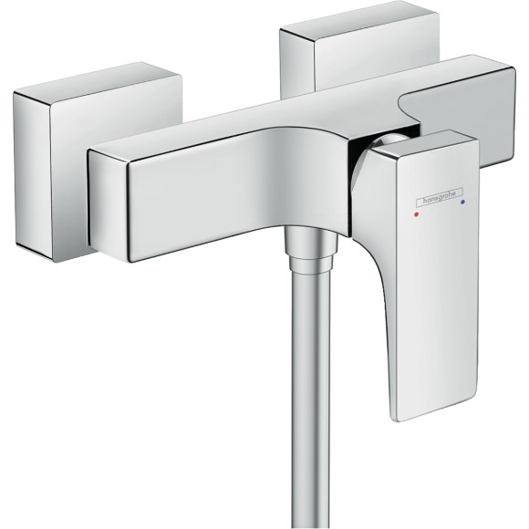 Смеситель hansgrohe Metropol для душа, однорычажный, хром 32560000 Смеситель hansgrohe Metropol для душа, однорычажный, хром 32560000