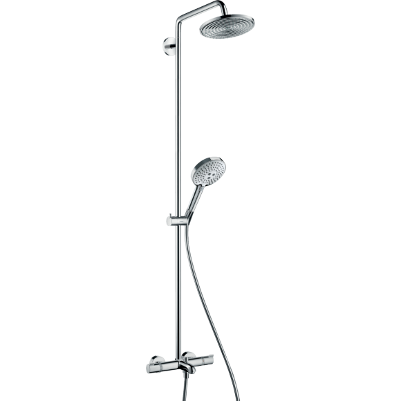 Душевая система hansgrohe Raindance Select S 240 Showerpipe для ванны с термостатом, хром 27117000 Душевая система hansgrohe Raindance Select S 240 Showerpipe для ванны с термостатом, хром 27117000