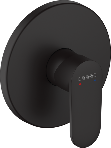 Смеситель для душа скрытого монтажа Hansgrohe Vernis Blend, чёрный матовый 71667670 Смеситель для душа скрытого монтажа Hansgrohe Vernis Blend, чёрный матовый 71667670