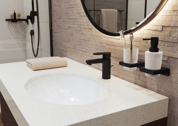 Смеситель для душа скрытого монтажа Hansgrohe Vernis Blend, чёрный матовый 71667670 Смеситель для душа скрытого монтажа Hansgrohe Vernis Blend, чёрный матовый 71667670